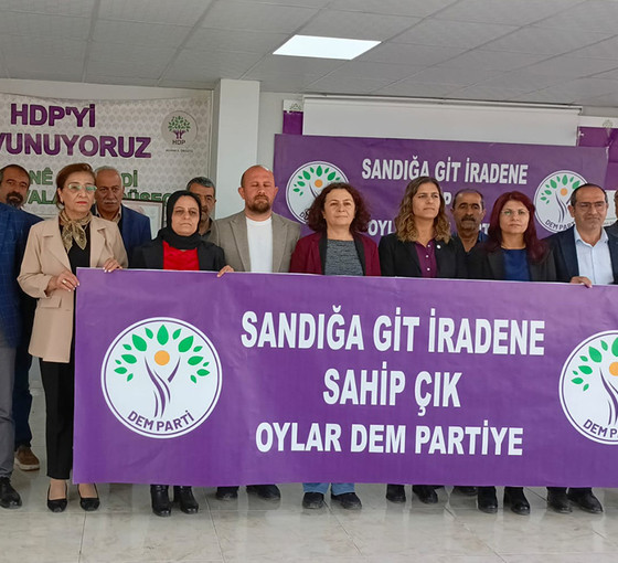 DEM Parti Adana adayı Çınar: Bütün gücümüzle hazırız, zafer bizim olacak