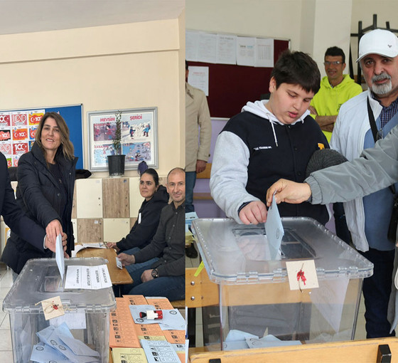 DEM Parti Kars adayları oylarını kullandı