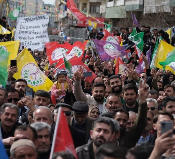 DEM Parti'nin yüzde 70'in üzerinde oy aldığı ilçeler: Lice, Yüksekova, Nusaybin, Cizre...
