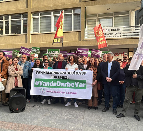 Ankara’da Van protestosu: ‘Bu mesele dayanışmayı aşmıştır, hepimizin meselesidir’