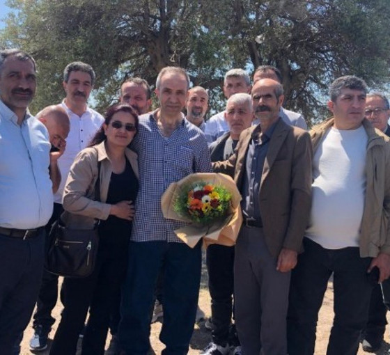 30 yıllık mahpus Hurşit Çetin tahliye oldu