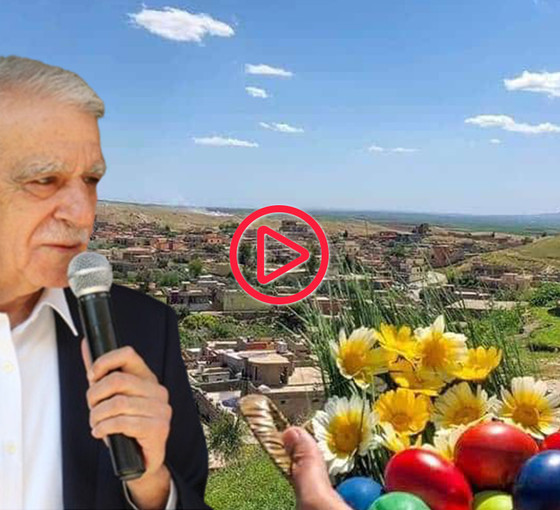 Êzîdîler Viranşehir'de 'Çarşema Sor'u kutladı... Ahmet Türk: Halkımıza çağrı yapıyoruz, kadim topraklarınıza dönün