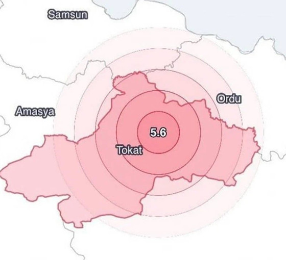 Tokat'ta deprem nedeniyle eğitime 1 gün ara verildi