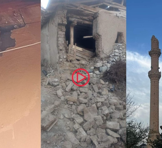 Tokat'ta halk sokakta, köylerde yıkılan binalar var