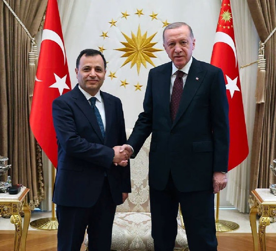 Erdoğan, AYM başkanıyla görüştü