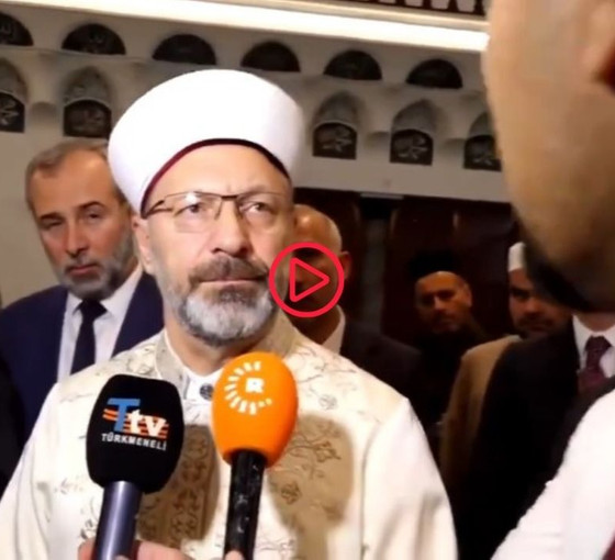 Diyanet İşleri Başkanı Erbaş, Arapça soru için Türkçe tercüme istedi