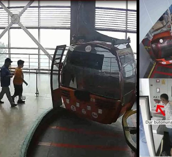 Antalya'daki teleferik faciası: Yolcuların uyardığı anlar kameralara yansıdı