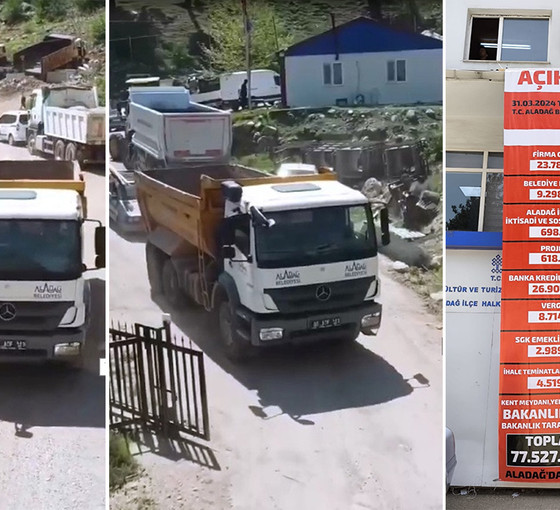 Aladağ'da belediye CHP'ye geçti, AFAD kamyonları geri çekti