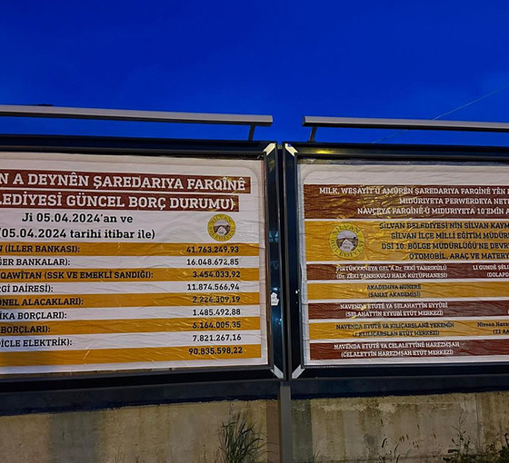Silvan'da kayyımın 90 milyon borç bıraktığını açıklayan eşbaşkan Esen: Belediye binasının elektrik faturası bile ödenmemiş