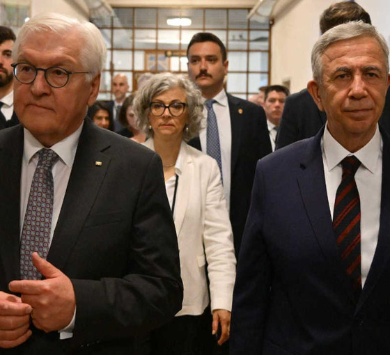Steinmeier Ankara'da Yavaş'la görüştü: 'Tüm Almanya seçimdeki büyük başarınızı biliyor'