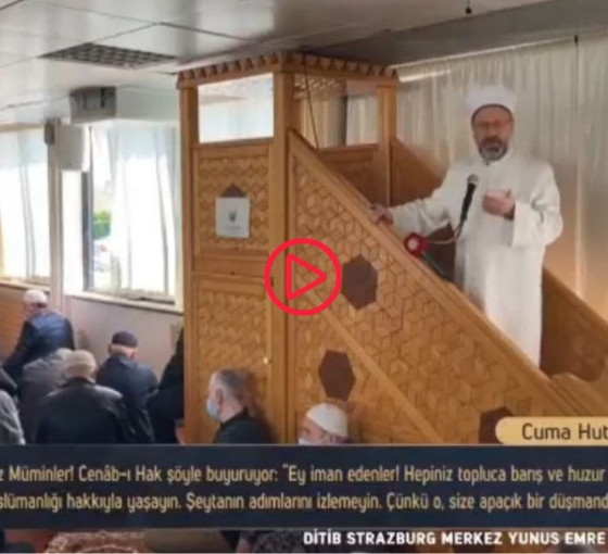 Erbaş'ın Arapça sorudan sonra Fransızcası da gündem oldu: 'Heceleyerek okuyor'