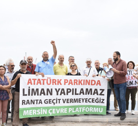 Mersin Çevre Platformu'ndan liman genişletme projesine tepki: 'Bizi buradan kazımak zorunda kalacaksınız'