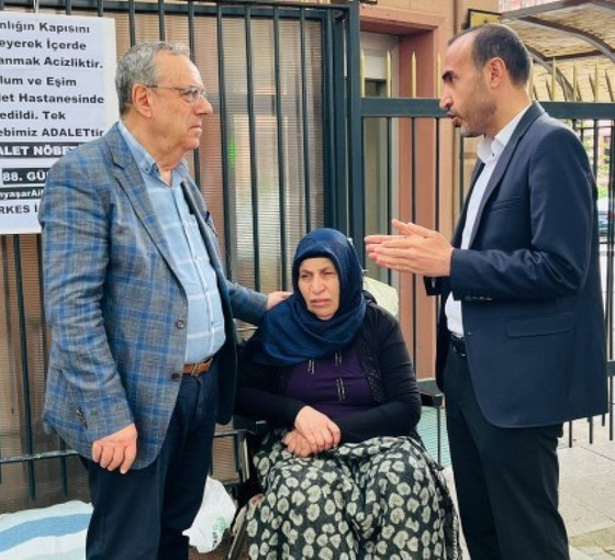 Emine Şenyaşar'ın Adalet Nöbeti 88'inci gününde devam etti: 'Bu zulüm normal bir zulüm değil'