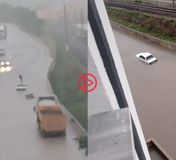Ankara'da sağanak etkisi: Ev ve işyerlerini su bastı, araçlar yolda mahsur kaldı
