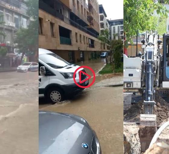 AKP’li belediyenin milyonluk altyapı çalışması sel ve taşkını engelleyemedi
