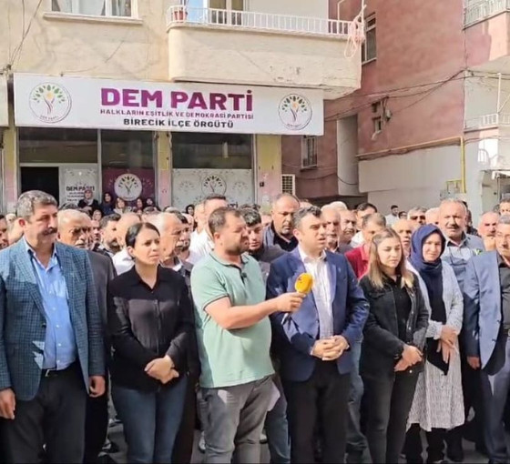 DEM Parti Birecik İlçe Örgütü açıkladı: İstifa eden Begit, belediye taşınmazlarını satmak istiyor