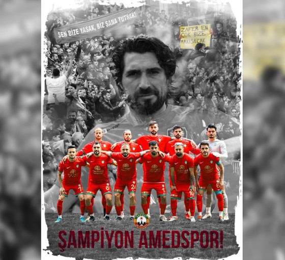 Şampiyonluğunu ilan Amedspor, 1. Lig'e yükseldi