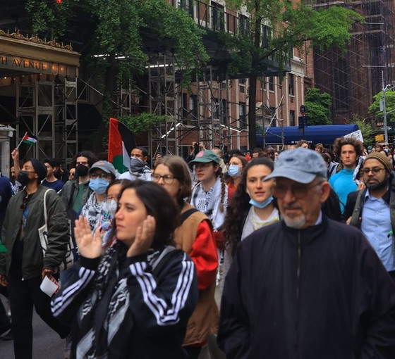 New York'ta üniversite öğrencileri Filistin'e destek gösterisi düzenledi, Evergreen Üniversitesinde talepler kabul edildi
