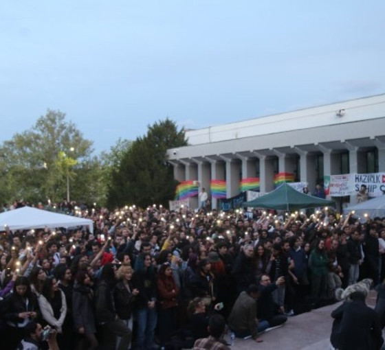 ODTÜ'lü öğrencilerden yürüyüş: Bu daha fragman, asıl şenlik devrimde