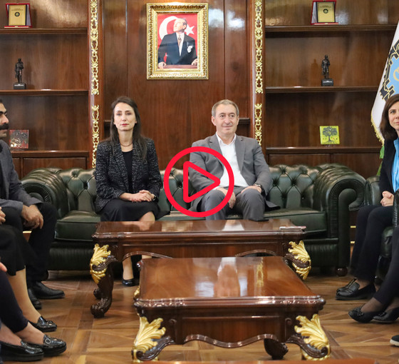 Hatimoğulları ve Bakırhan'dan Diyarbakır Belediyesi’ne ziyaret