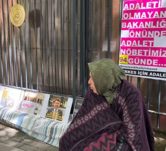 Emine Şenyaşar’ın Adalet Nöbeti 94’üncü gününde