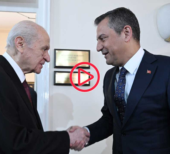 Özgür Özel Meclis'te Devlet Bahçeli'yle görüştü