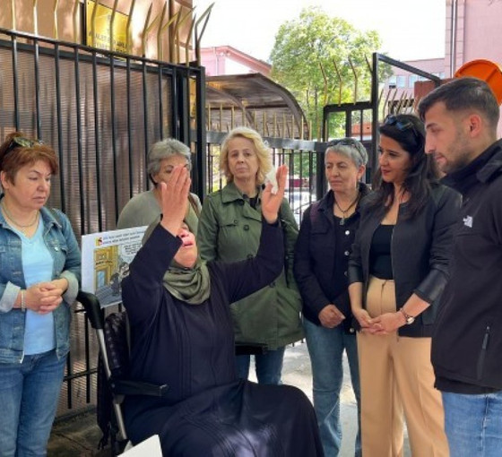 Şenyaşar’ı ziyaret eden Karaca: Hem Meclis’te hem sokakta bu sesi büyüteceğiz