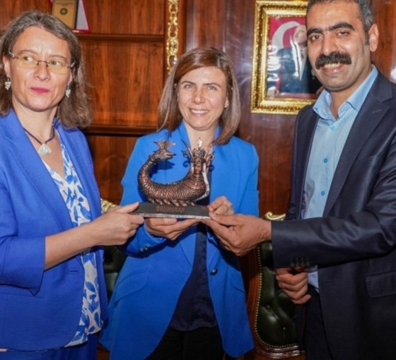 Fransa'nın Ankara Büyükelçisi Diyarbakır'da Eşbaşkanları ziyaret etti