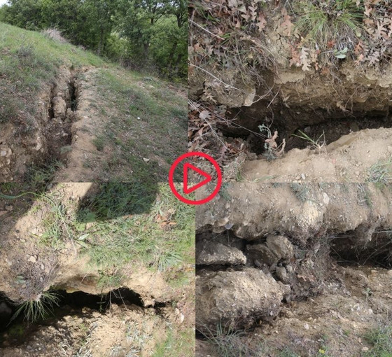 Geçen ay 5.6 ile sallanmıştı: Sulusaray'da yeni fark edilen çatlaklar korku yarattı