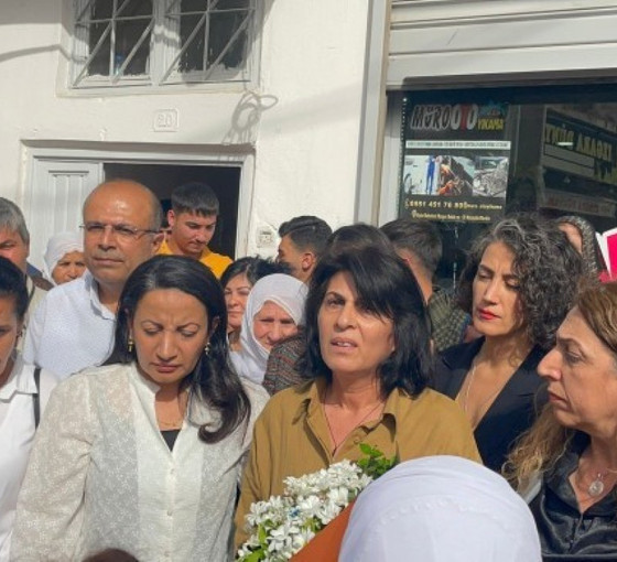Eski Nusaybin Belediye Eşbaşkanı Kaya'ya Nusaybin'de karşılama: Direnen kadınların selamını getirdim