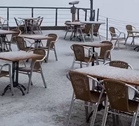 Antalya'da mayıs ayında kar yağdı
