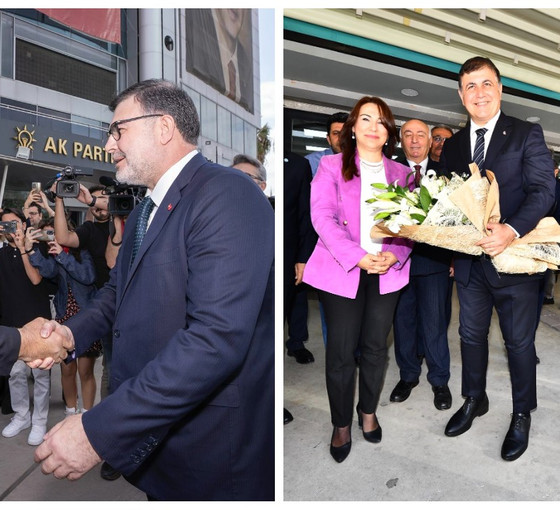 Cemil Tugay'dan AKP ve İYİ Parti ziyareti: İzmir'i beraber yöneteceğiz