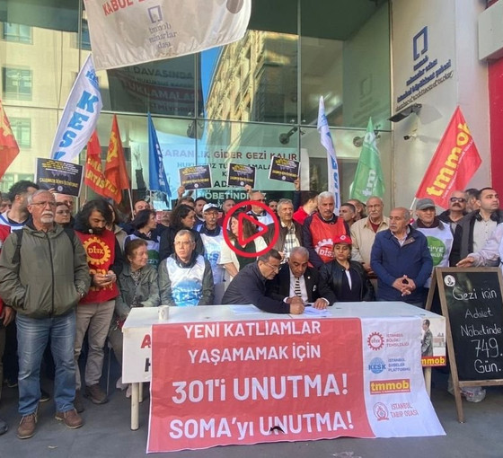Meslek örgütleri ve sendikalar Soma’da ölen 301 madenciyi andı: 'Göstermelik cezalar verildi'