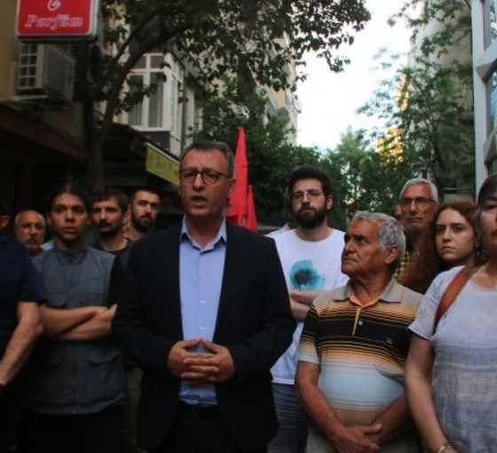 İzmir'de Kobanê Davası'na yönelik açıklama engellendi: Kumpası boşa düşüreceğiz