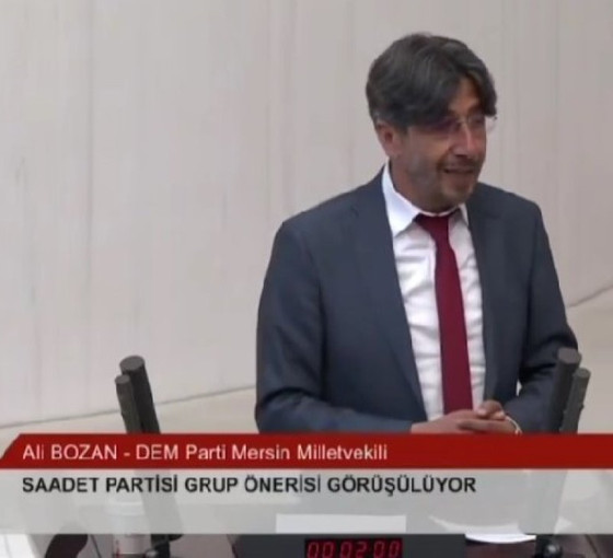 DEM Partili Bozan'dan AKP grubuna: Adınızın 'Redgiller' olması lazım