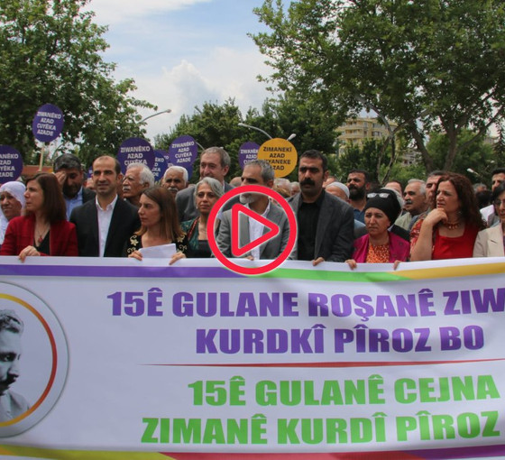 15 Mayıs Kürt Dil Bayramı yürüyüşü... Bakırhan'dan belediyelere çağrı: Kürtçe üzerinde daha çok durmalı