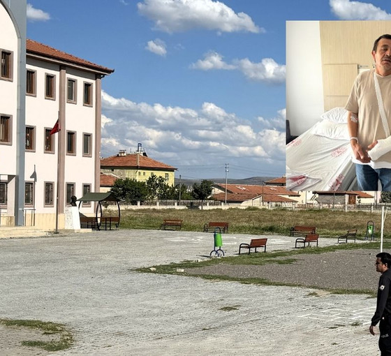 Sınıf öğretmenine okul bahçesinde sopalı saldırı: Kolu kırıldı