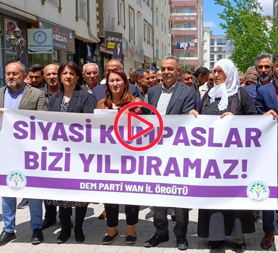 Van’da Kobanê Davası açıklaması: 'Mahkemeyi hukuka uymaya davet ediyoruz'