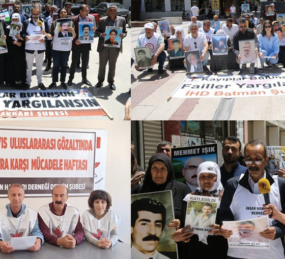 Kayıp yakınlarından birçok kentte eylem: Failleri yargılayın