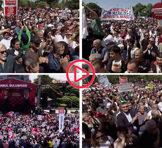 CHP’den Saraçhane'de eğitim mitingi: Laik, bilimsel eğitim istiyoruz