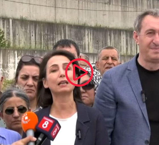 DEM Parti Eş Genel Başkanları'ndan Figen Yüksekdağ'a ziyaret: Daha güçlü mücadele edeceğiz