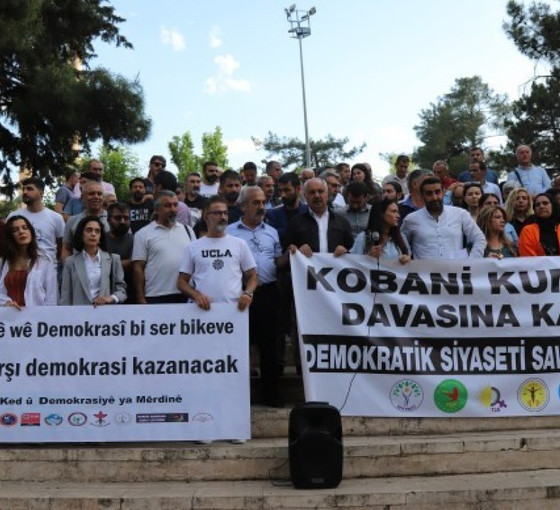 Mardin ve Ankara'da Kobanê protestoları: 'Bu dava bir son değil yeni bir başlangıçtır'