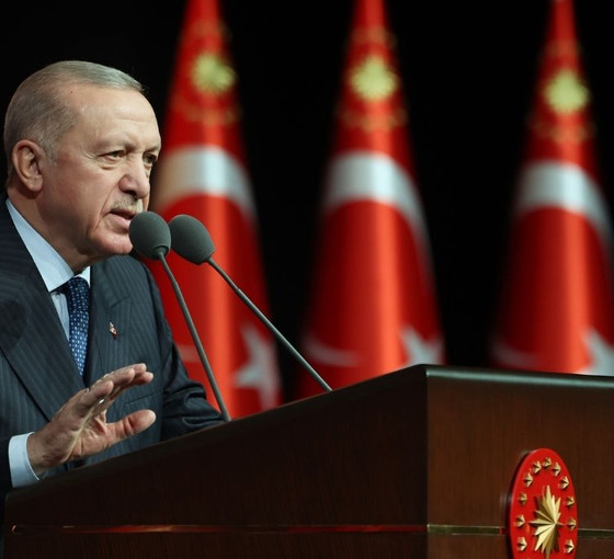 Erdoğan Beştepe'de ABD'yi hedef aldı: Gazze'de akan kanda işgalcilere lojistik ve askeri destek verenlerin de vebali var