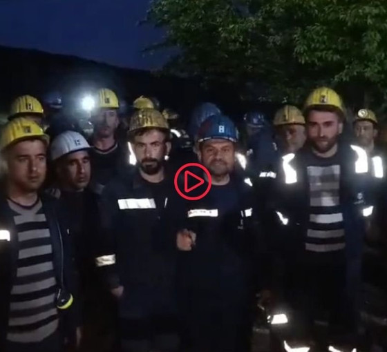 Çorum'da 6 ay ücretsiz izne zorlanan maden işçileri grevlerini yer altına taşıdı