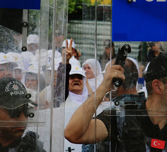 Diyarbakır'da 'Özgürlüğe ses ver' eylemi yine polis ablukasına alındı