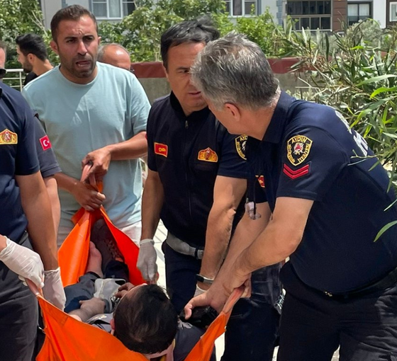 Aydın'da asansör kabininin zemine düşmesi sonucu bir kişi yaralandı