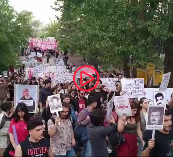 ODTÜ öğrencileri, rektörün yasağını deldi, Devrim Yürüyüşü’nü gerçekleştirdi