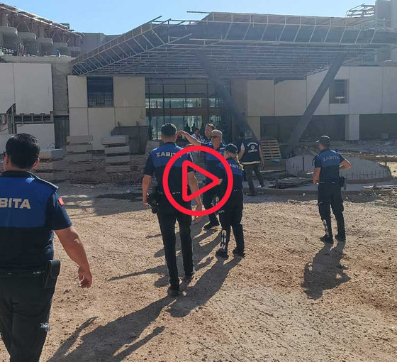 Belediye, Marmaris'te inşaat yasağı tanımayan Sinpaş'ın çalışmalarını durdurdu