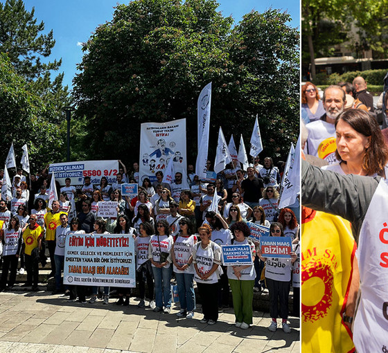Öğretmen Sendikası Genel Başkanı Eren Edebali: Taban maaş hakkımız için mücadelemiz sürecek