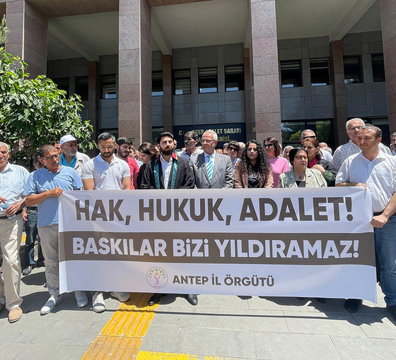 58 HDP ve DBP’liye verilen cezalara tepki: 'Kobanê Davası'ndaki irade Antep dosyasında da görüldü’